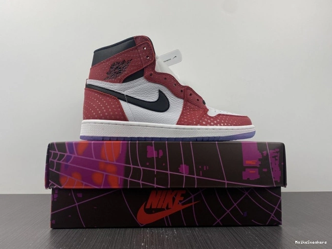MaikeSneakers Air Origin Jordan High 1 Retro 555088-602 OG Story 0803